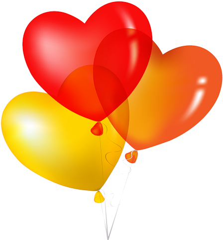 Balloon Png - Heart Balloon Vector Png (467x500), Png Download