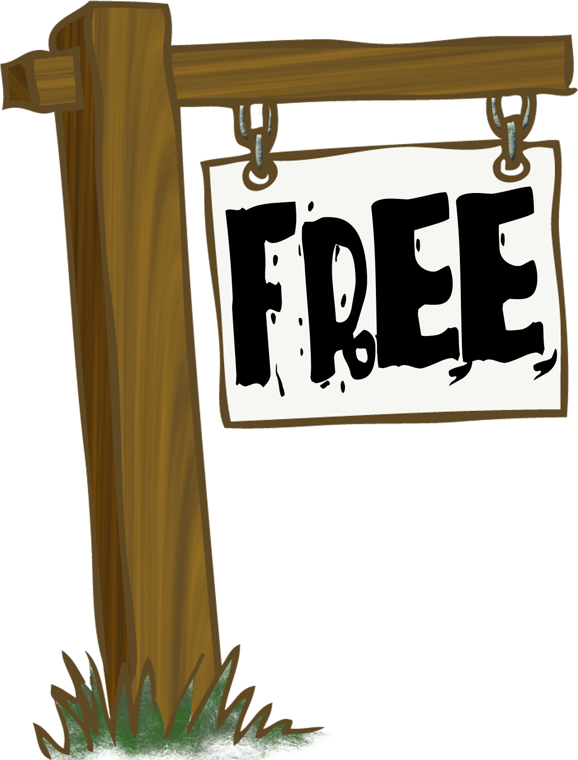 Sign-free1a - Sign That Says Free (1200x1800), Png Download