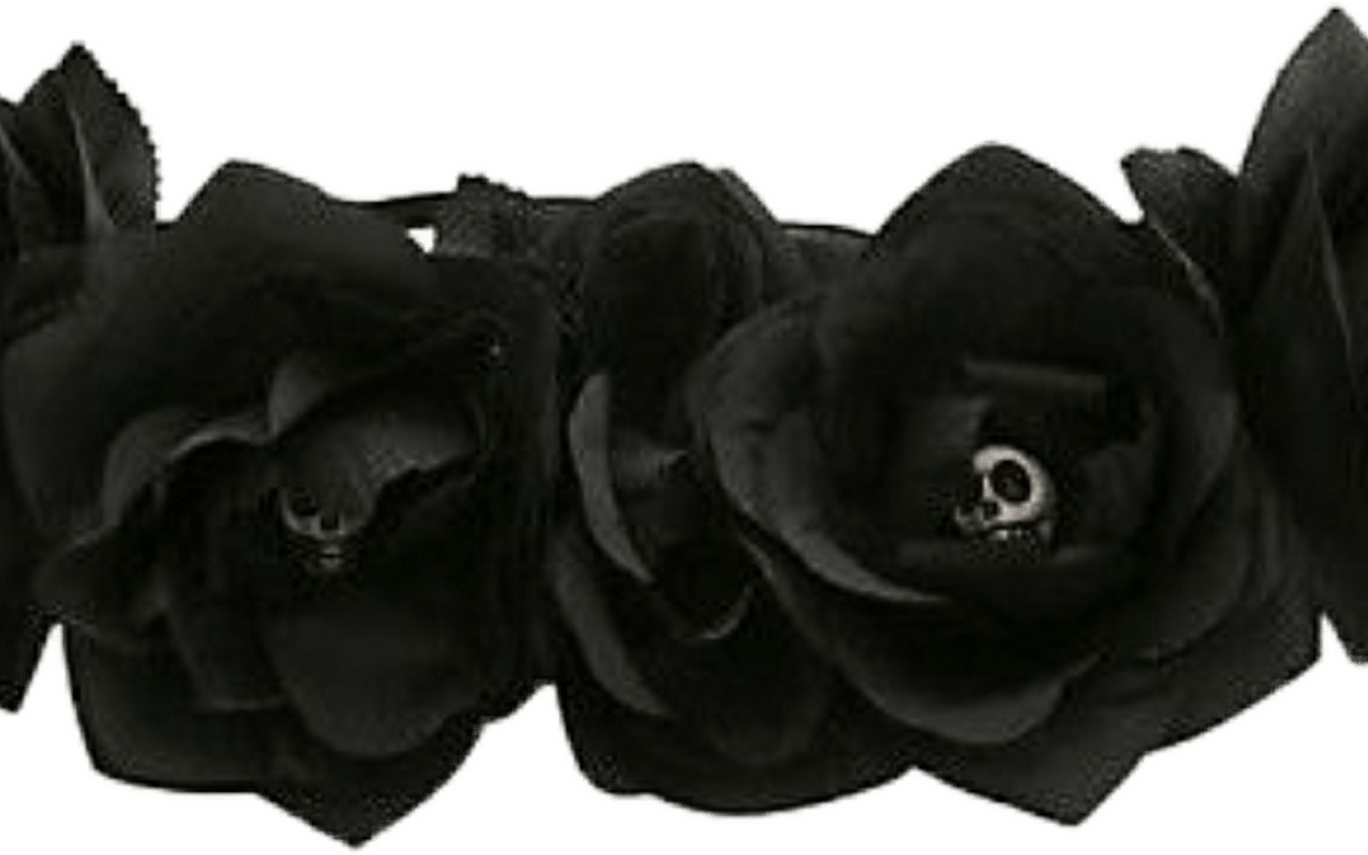 Download Flowercrown Blackflowercrownuse Flower Tumblr Gothic Black