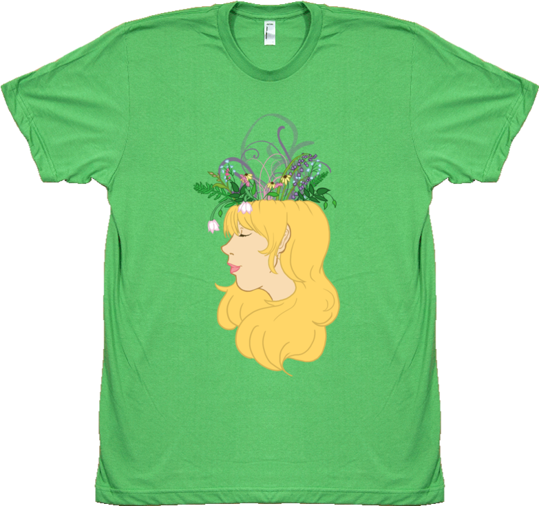 Flower Crown T-shirt - T Shirt No Fue Penal (852x762), Png Download