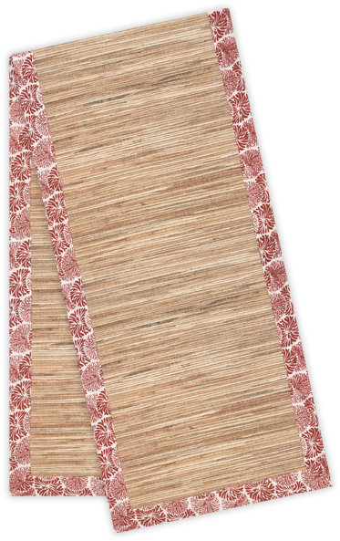 Retro Coral Tumbleweed Waterlily, 2 Sizes - Placemat (600x600), Png Download