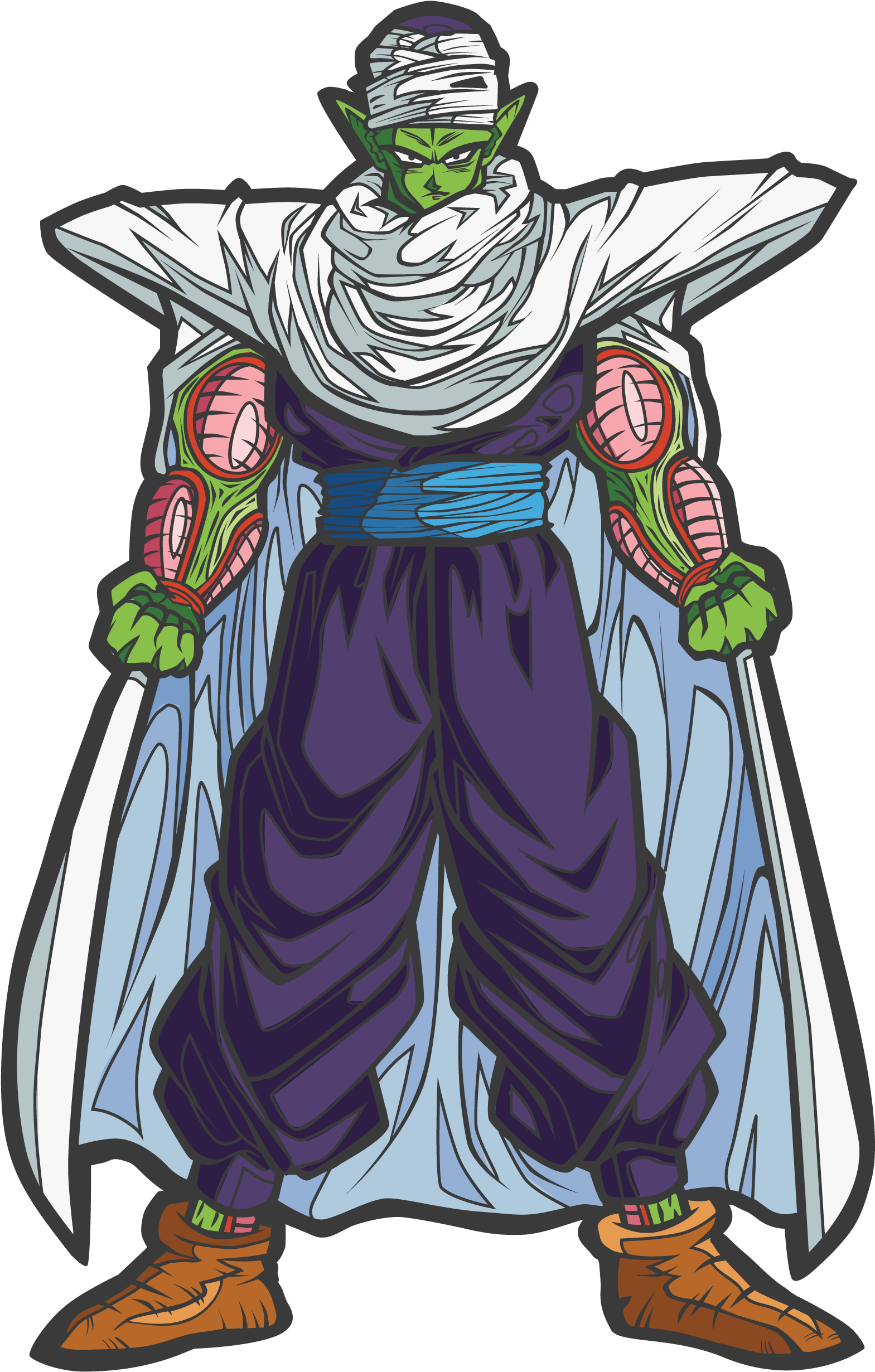 Piccolo - Dragon Ball Z Figpin - Piccolo (2000x3500), Png Download