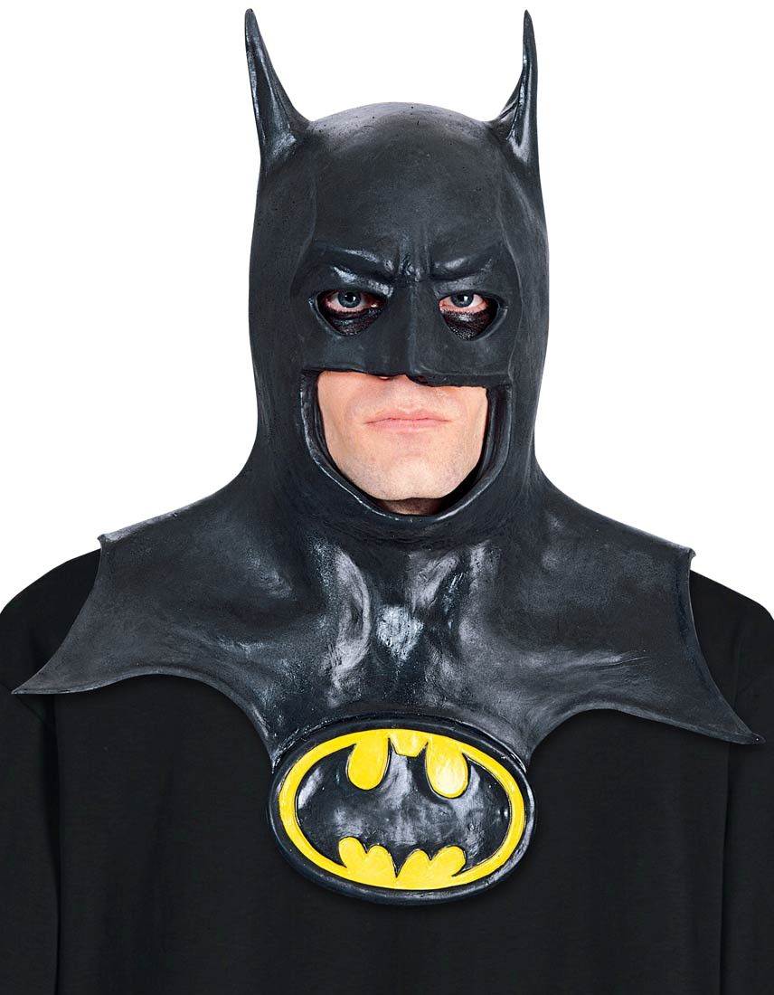 Batman Mask Png Image Background - Latex Batman Mask For An Adult (856x1100), Png Download