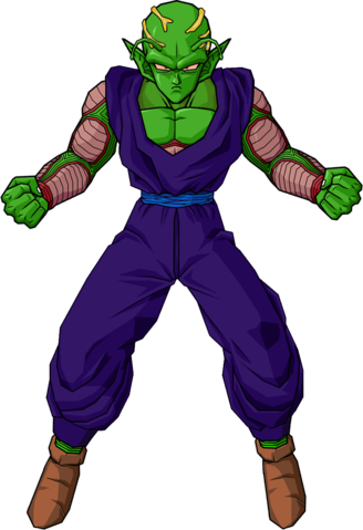 Image Controlled Piccolo Png Dragon Ball Power Levels - Dragon Ball Z Majin Piccolo (328x479), Png Download