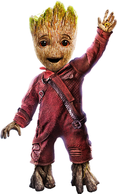 Pin By Glynn Z On Sl Ideas - Guardians Of The Galaxy Groot Png (481x704), Png Download