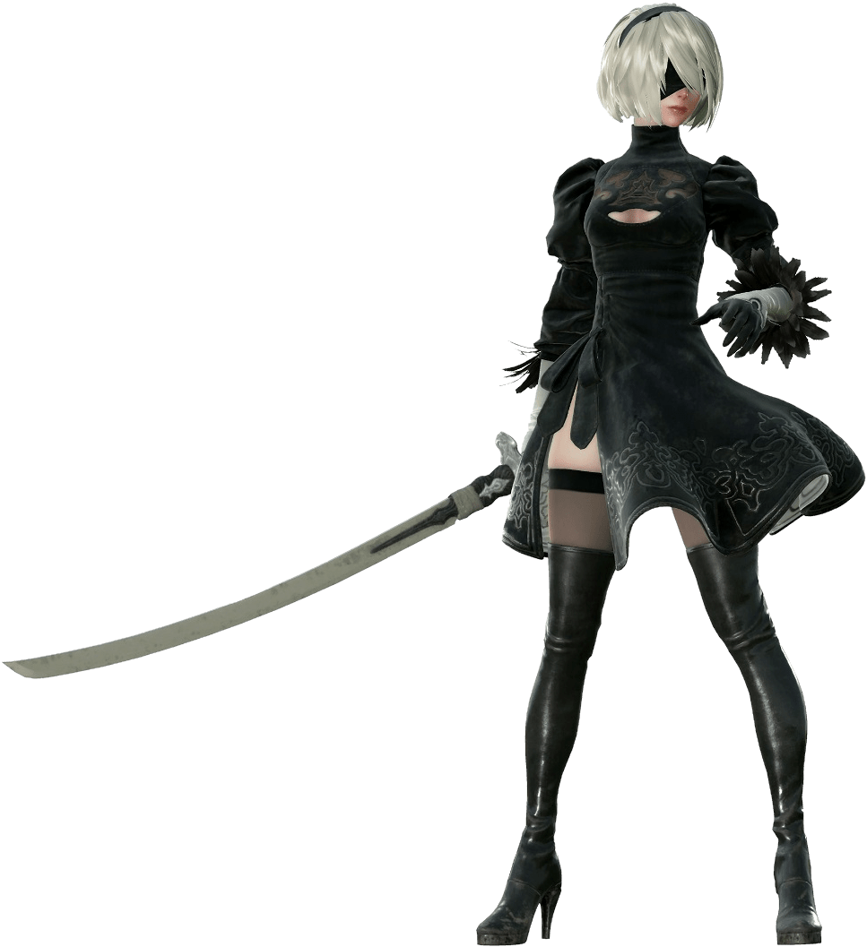 Nier Automata Review Android - Concept Art Nier Automata (972x1068), Png Download