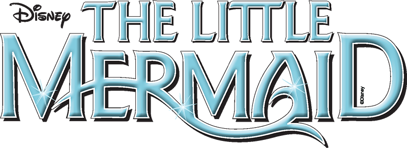 Disney The Little Mermaid Title (800x292), Png Download
