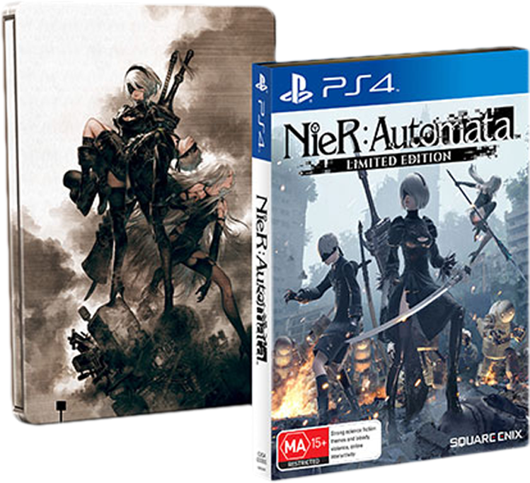 Nier Automata Limited Edition Ps4 Full Size Png Download Seekpng
