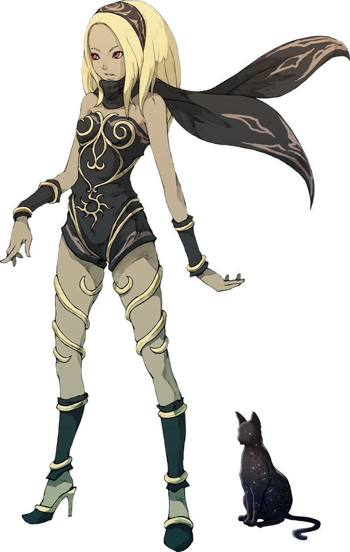 Gravity - Kat Gravity Rush 1 (686x1081), Png Download