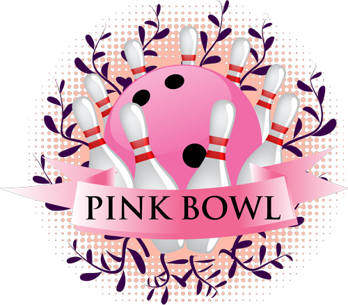 Bowling Clipart Pink - Ten-pin Bowling (500x439), Png Download