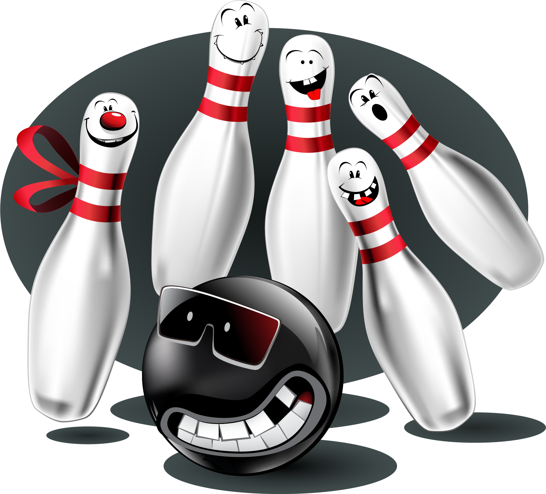 Invitation Clipart Bowling - Birthday Wishes Bowling (1807x1634), Png Download