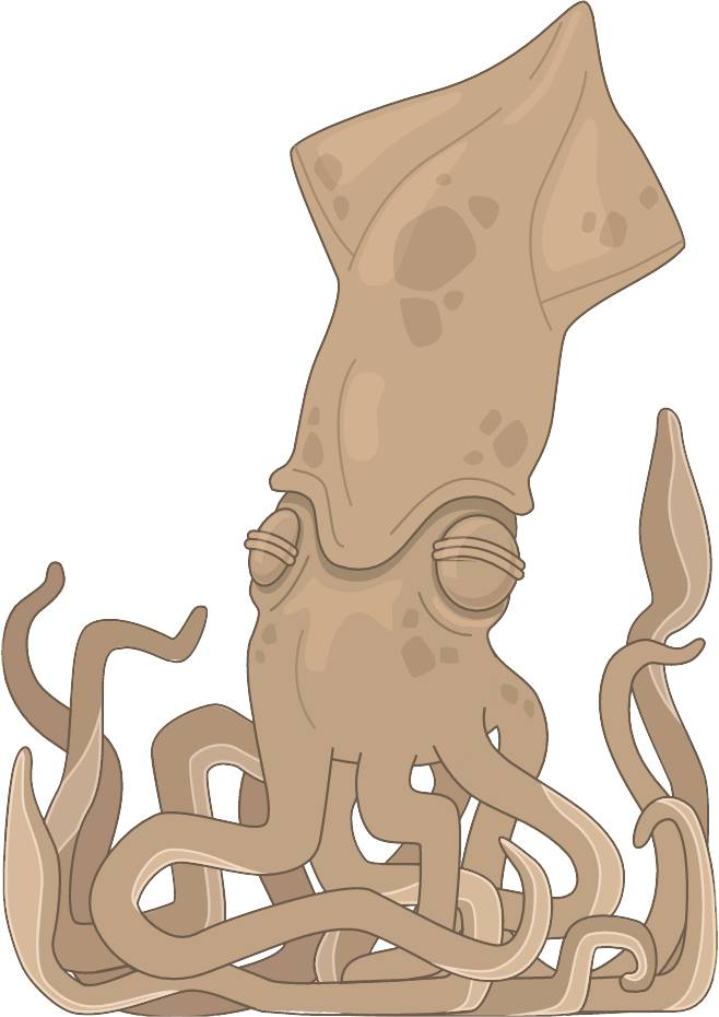 Poptropica Giant Squid (658x930), Png Download