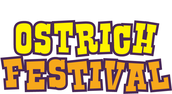 Ostrichfestival Logo White 2018 - Ostrich Festival Parade 2017 News (792x612), Png Download