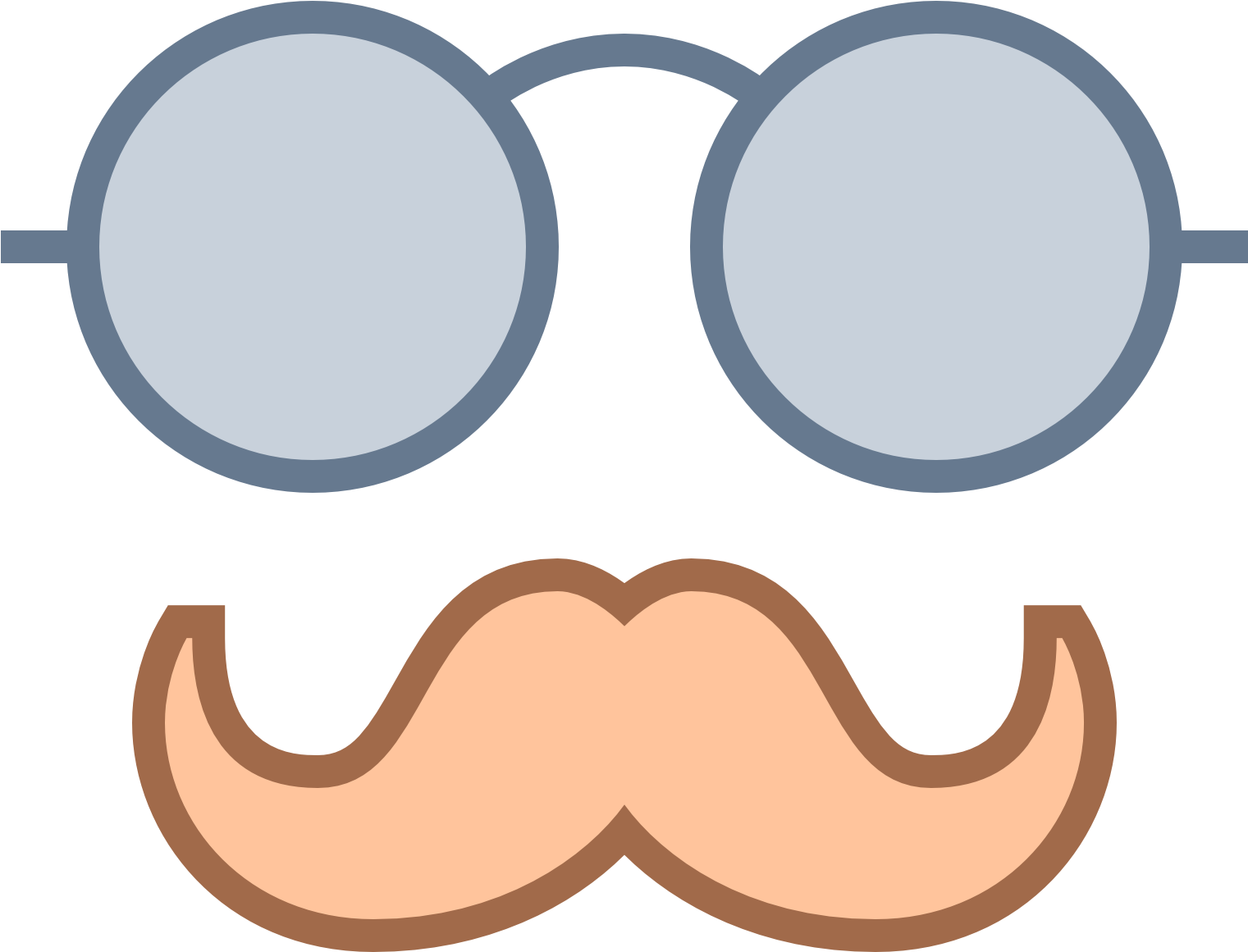Login As User Icon - Handlebar Moustache Icon (1600x1600), Png Download