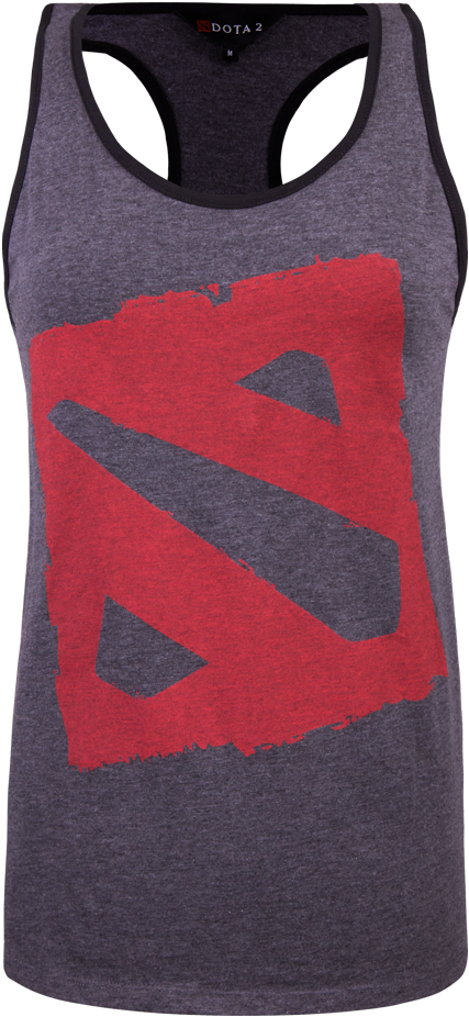 Dota 2 Women's Logo Tank - Woman (1000x1000), Png Download