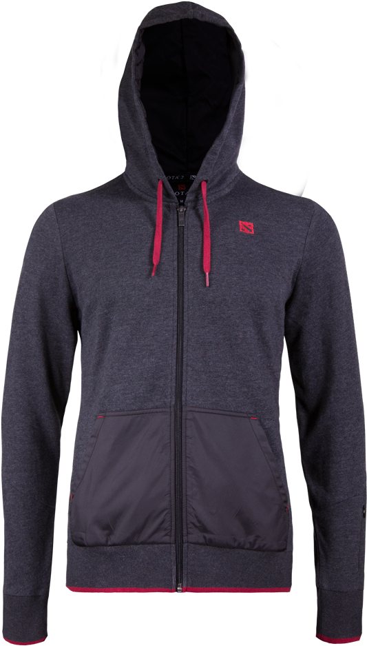 Dota 2 Ti7 Tech Zip Hoodie - Hoodie (1000x1000), Png Download