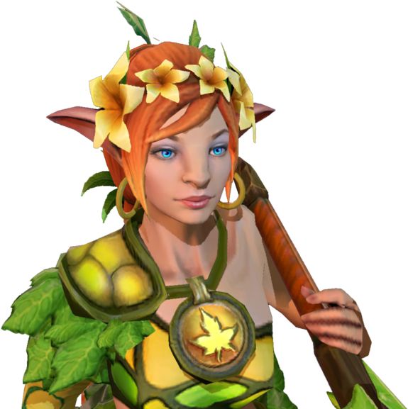 Enchantress Free Png Image - Enchantress Dota 2 Png (1024x576), Png Download