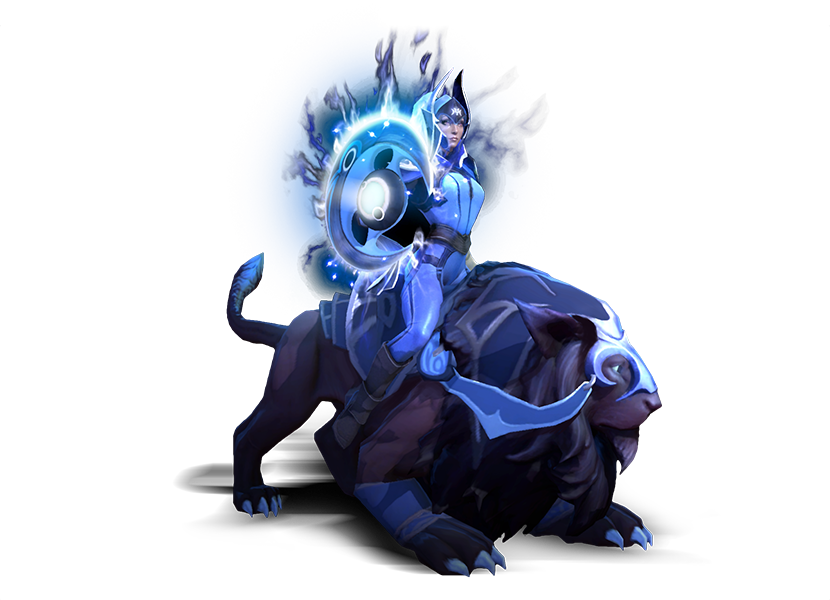 Luna Dota 2 Png (830x600), Png Download