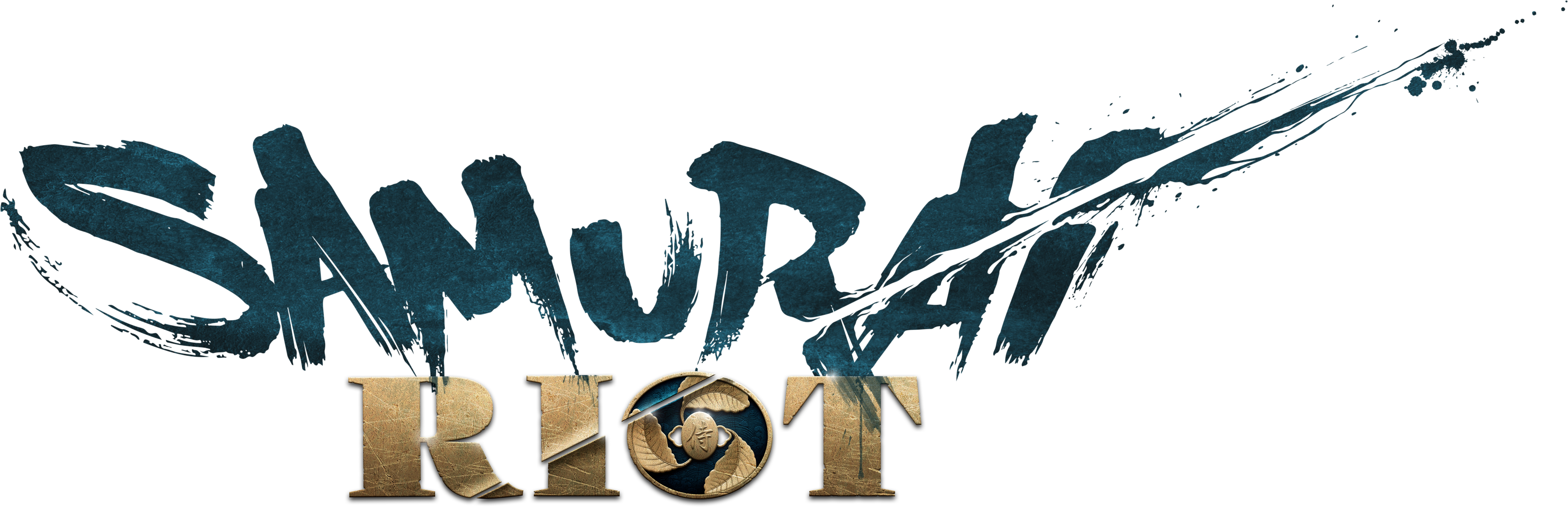 Logo Hd Samurai Riot-fondclair - Samurai Riot Logo Png (8747x2830), Png Download