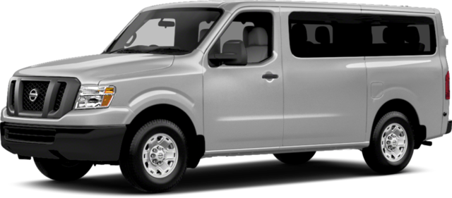 Van - Nissan Suv Van (640x281), Png Download