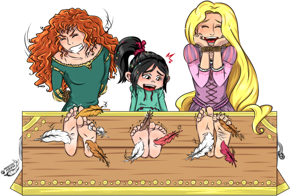 Fetishistartist Commission By Mystic-touch - Tickle Lilo Fetishistartist (1007x794), Png Download