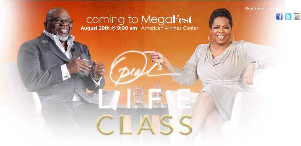 Oprah To Visit Dallas For Life Class Taping On August - Oprah Winfrey (1000x475), Png Download