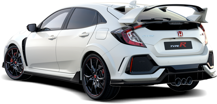If You Think Your Type R Is Magnificent, Wait Til You - Honda Civic 2018 White (1024x576), Png Download