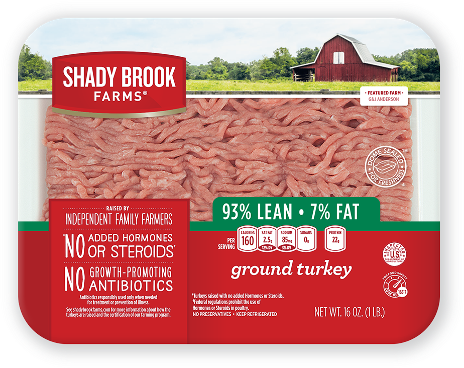Shady Brook Farms Ground Turkey (1024x870), Png Download