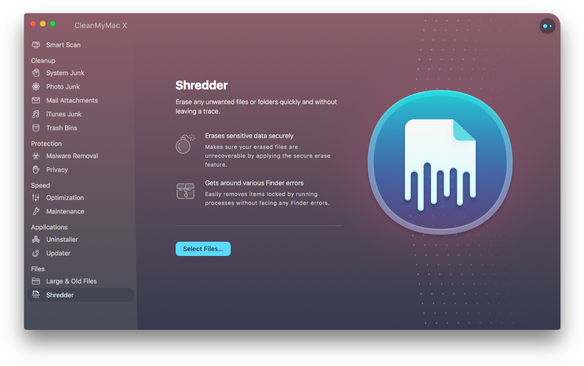 This Uses The Mac's Secure Erase Setting, And Can Also - Clean My Mac X (1202x756), Png Download