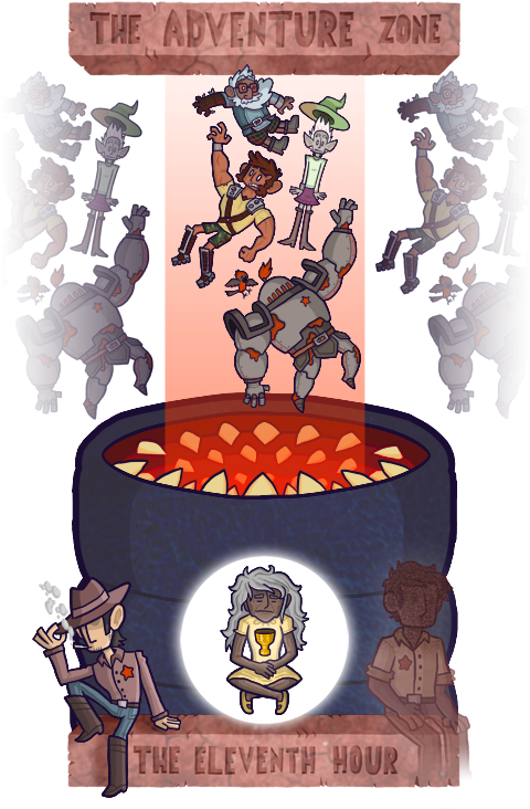 The Adventure Zone Arc - Adventure Zone The Eleventh Hour (500x750), Png Download