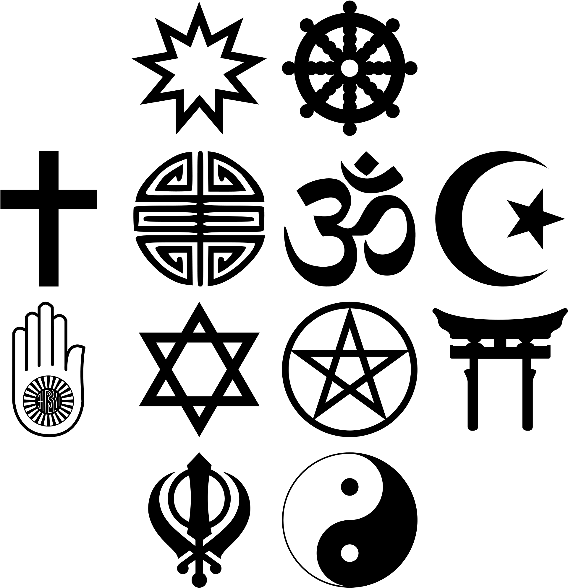 Mythological Symbols - Google Search - Virginia Statute For Religious Freedom Drawing (768x768), Png Download