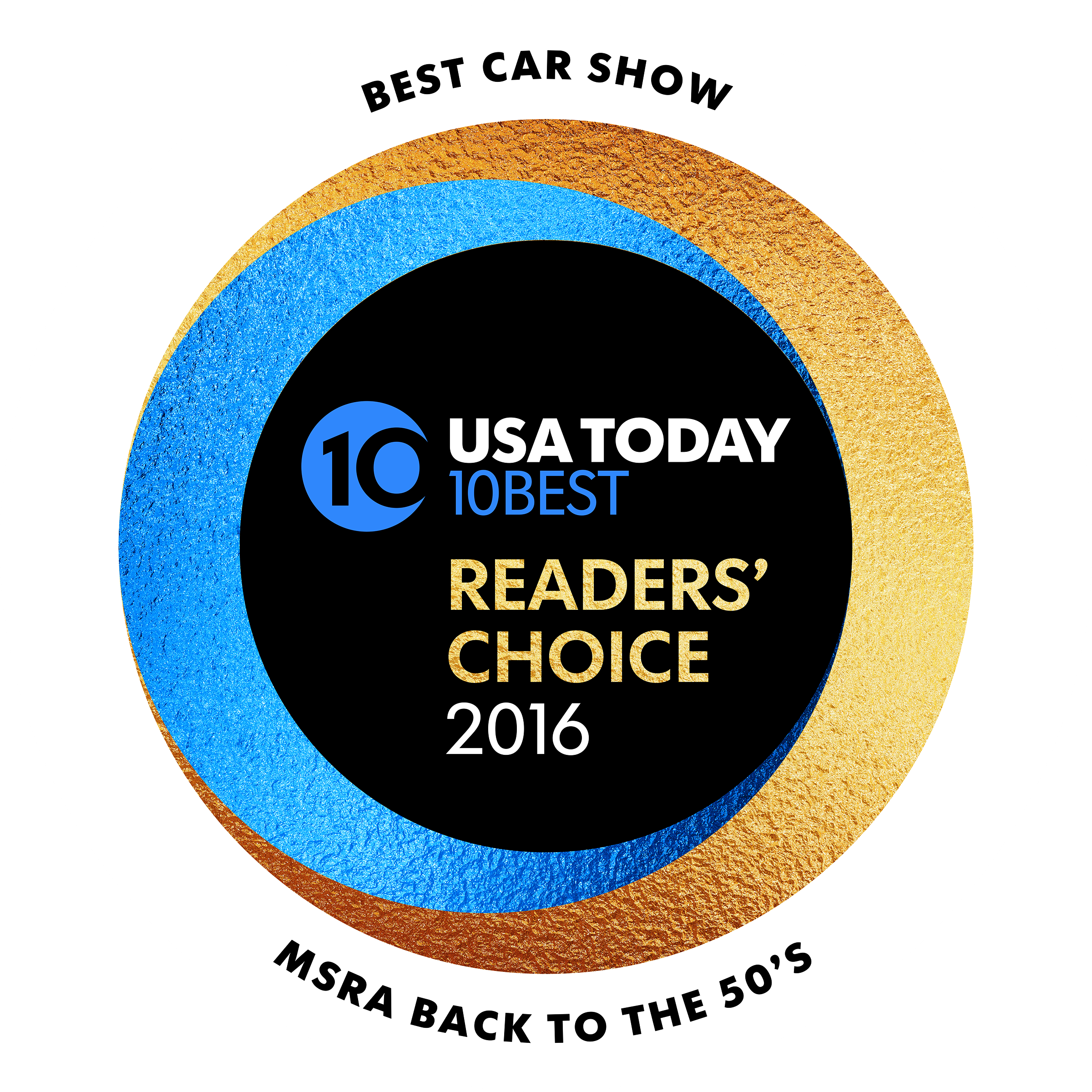 10 Best Car Show 2 Png 2400×2400 - Usa Today 10 Best Logo (2400x2400), Png Download