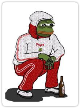 Pepe The Frog Supreme Swag - Eastern Europe So Poor (375x360), Png Download