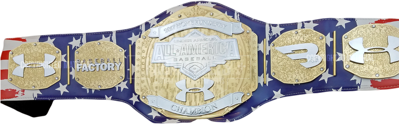 Create Your Own Championship Belt - Under Armour All-america Game (800x371), Png Download