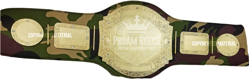 Prophet Camouflage Gold - Belt (800x347), Png Download