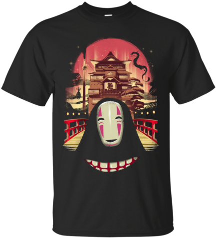 Spirited Away With Mouth T-shirt - Magical Bath House (480x480), Png Download