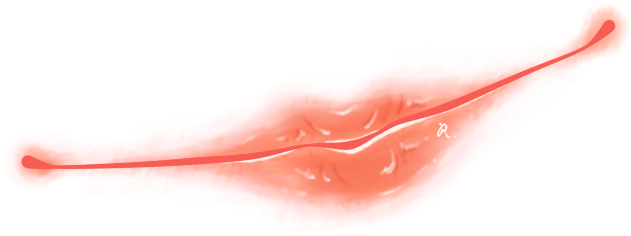 Anime Lips Png - Lips Anime Png (716x729), Png Download