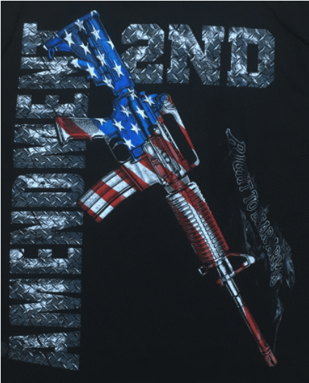 2nd Amendment M16 T-shirt - 2nd Amendment T Shirt Nra Gun Right (544x544), Png Download