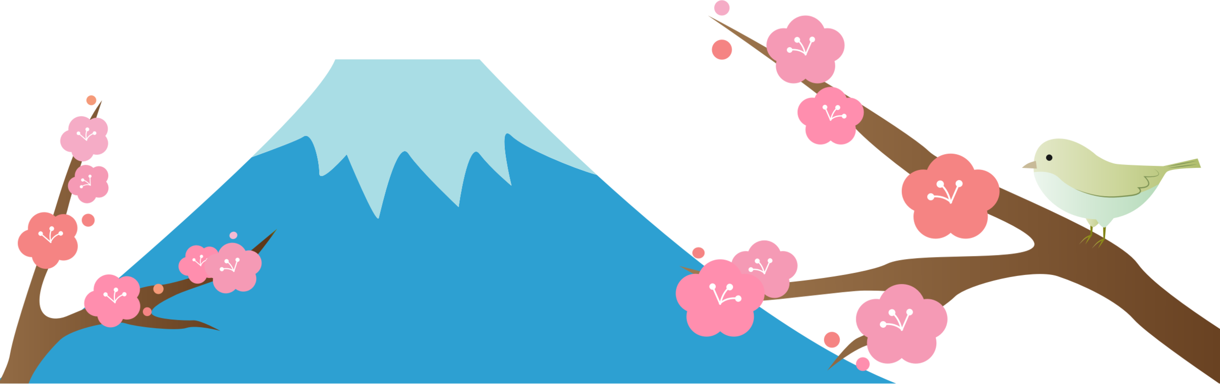 Mount Fuji Road Station Subashiri Computer Icons Mountain - Mt Fuji Clipart Png (2378x750), Png Download