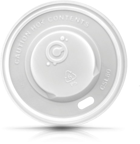 Sip Thru Lid 80 White - Ubiquiti Networks (500x650), Png Download