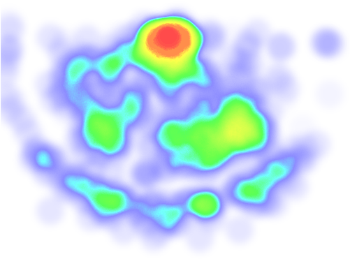 Russell Westbrook Heat Map Illustration Full Size Png Download Seekpng