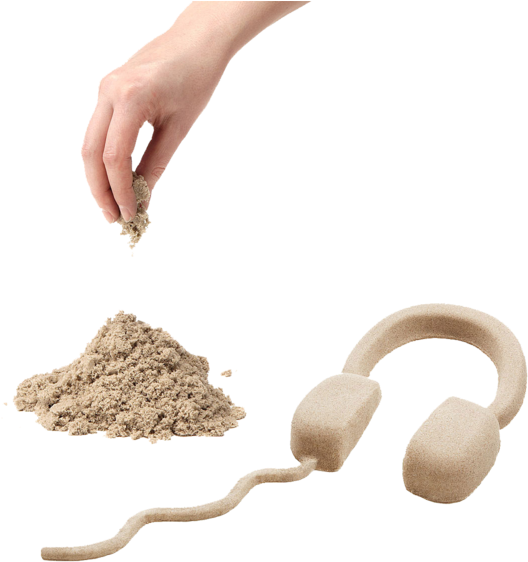 11 Lbs Of Kinetic Sand Product Number - Waba Fun Kinetic Sand - 5kg (600x600), Png Download