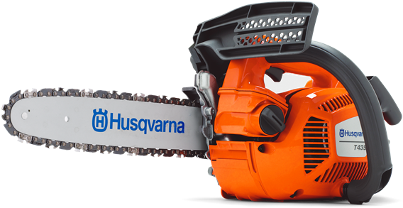 Husqvarna-t435 Chainsaw - Husqvarna T435 Chainsaw (680x405), Png Download