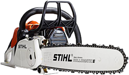 Services-chainsaws - Stihl Chainsaw (500x500), Png Download