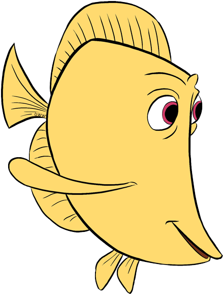 Finding Clip Art Disney Galore - Finding Nemo Bubbles Coloring (450x584), Png Download