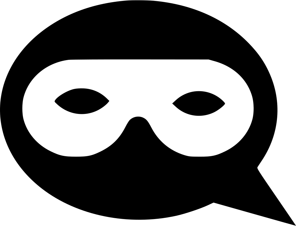 Incognito Unknown Secret Chat Comments Secret Chat Icon Png Full Size Png Download Seekpng