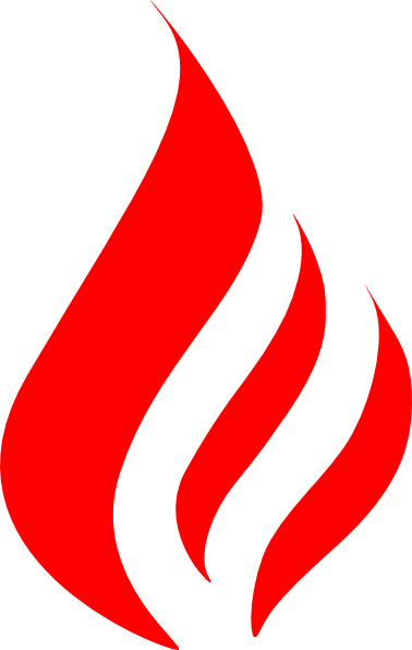Red Fire Icon Png (378x596), Png Download