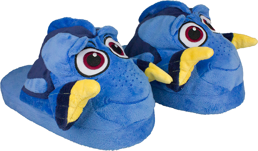 Stompeez Finding Dory Slippers Dory, , Large - Finding Dory (837x492), Png Download