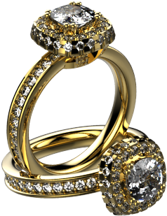 101 - Engagement Ring (400x400), Png Download