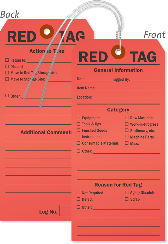 Zoom, Price, Buy - 5s Red Tag Card (551x800), Png Download